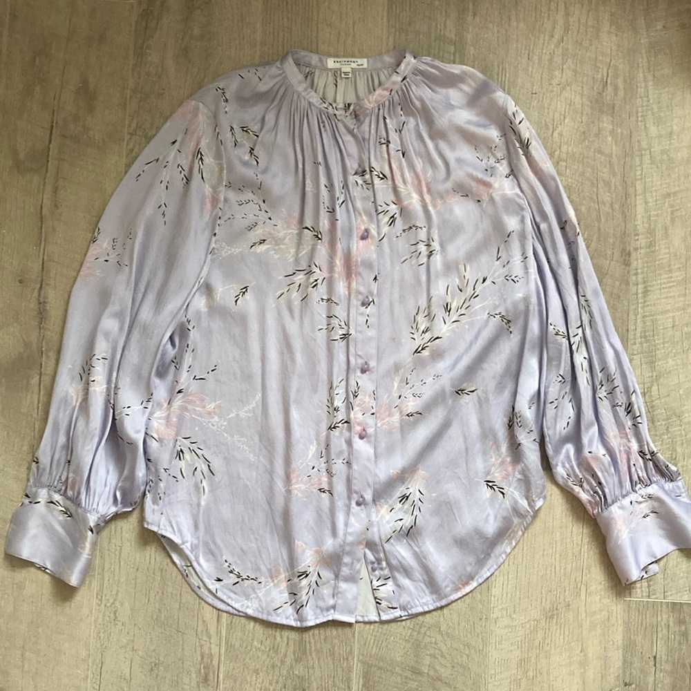 Equipment Causette floral blouse Sz XS